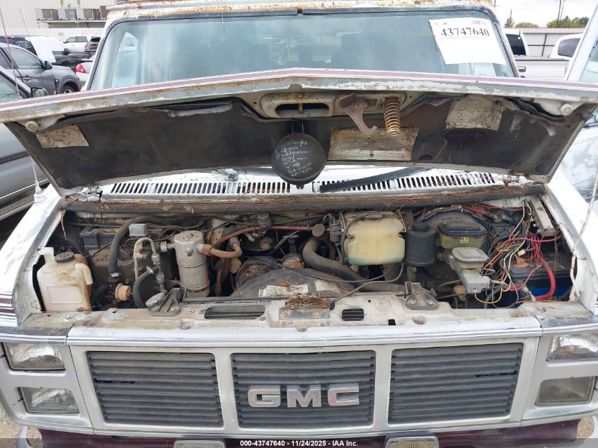 1990 GMC Rally Wagon / Van G2500 VIN: 1GDEG25K2L7502829 Lot: 43747640