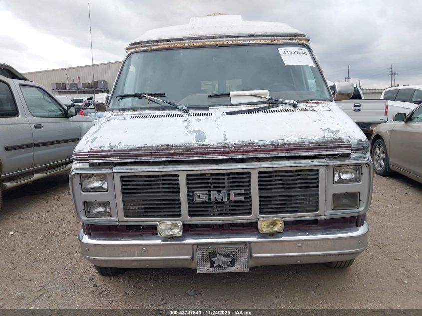 1990 GMC Rally Wagon / Van G2500 VIN: 1GDEG25K2L7502829 Lot: 43747640