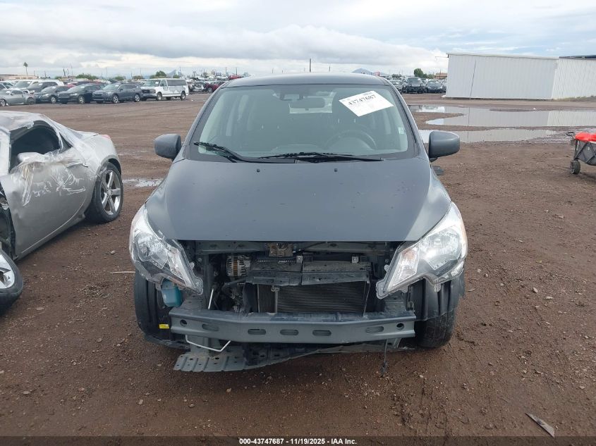 2024 Mitsubishi Mirage Es/Le VIN: ML32AUHJ1RH022455 Lot: 43747687