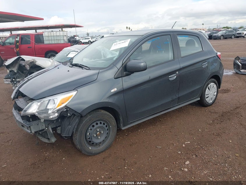 ML32AUHJ1RH022455 2024 MITSUBISHI MIRAGE photo no. 2