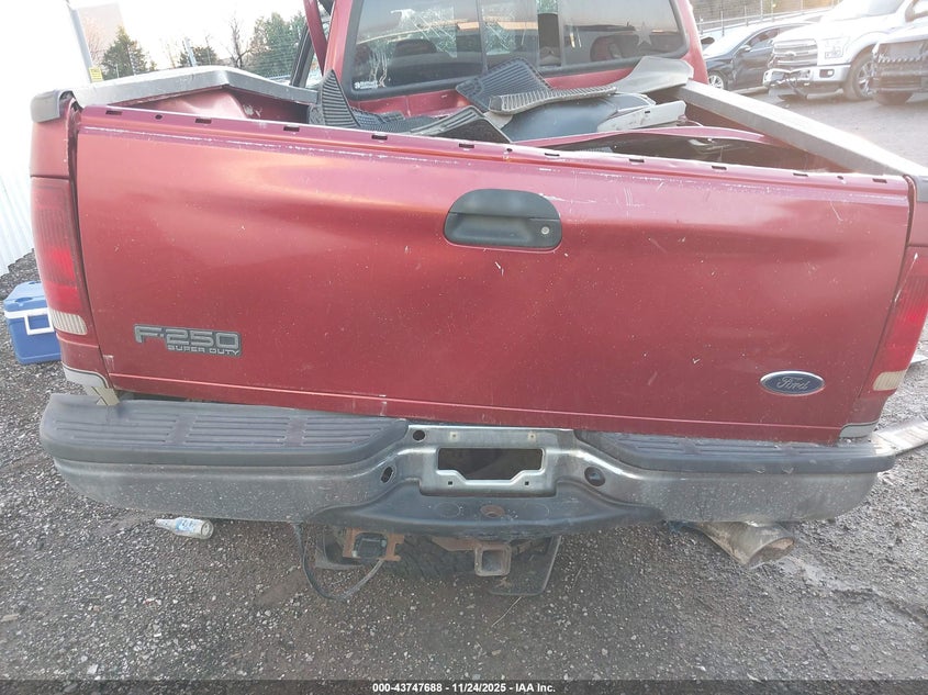 2002 Ford F-250 Lariat/Xl/Xlt VIN: 3FTNW21F72MA16831 Lot: 43747688