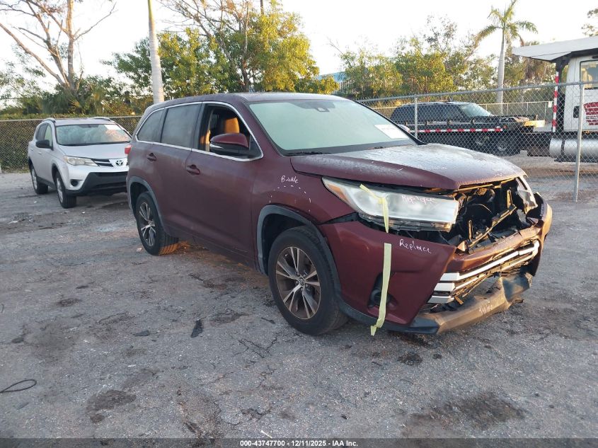 TOYOTA HIGHLANDER LE