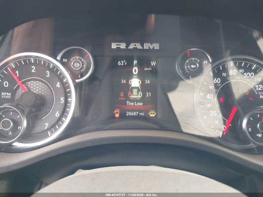 2023 Ram 1500 Lone Star 4X4 6'4 Box VIN: 1C6SRFMT5PN593767 Lot: 43747727