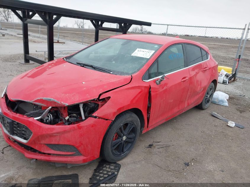 2017 Chevrolet Cruze Lt Auto VIN: 3G1BE6SM5HS594935 Lot: 43747737