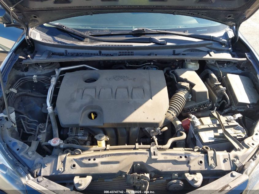 2019 Toyota Corolla Se VIN: 2T1BURHE6KC126227 Lot: 43747742