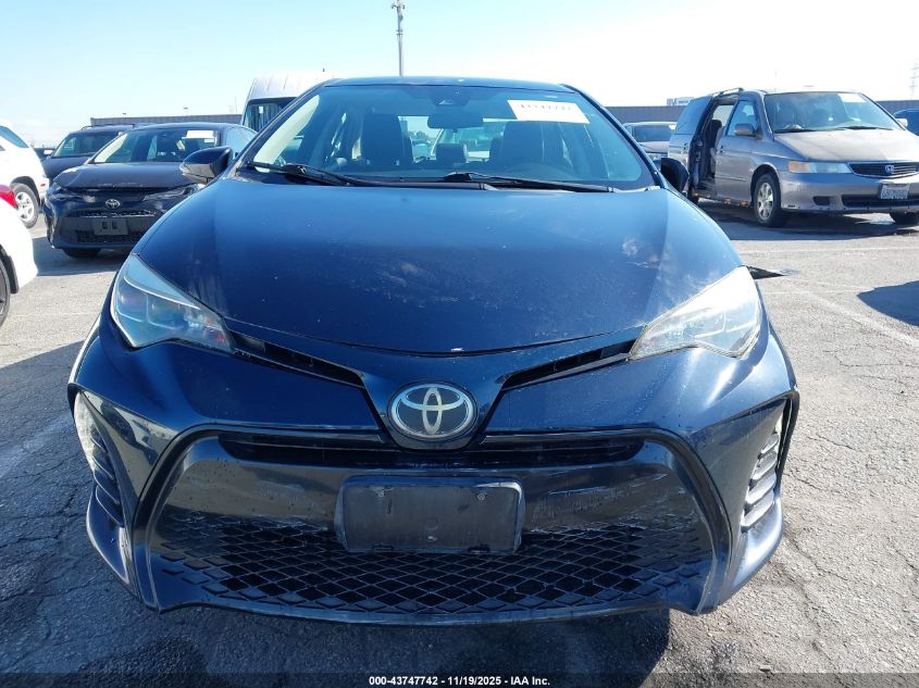 2019 Toyota Corolla Se VIN: 2T1BURHE6KC126227 Lot: 43747742