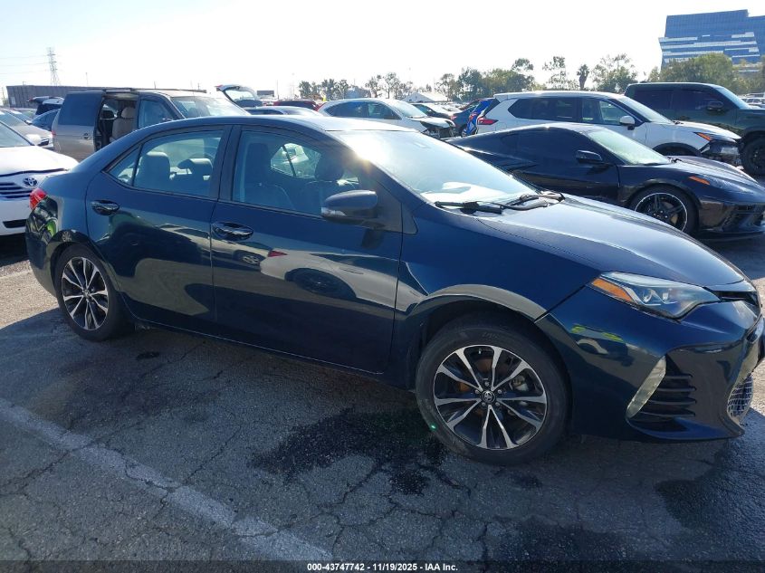 2019 Toyota Corolla Se VIN: 2T1BURHE6KC126227 Lot: 43747742