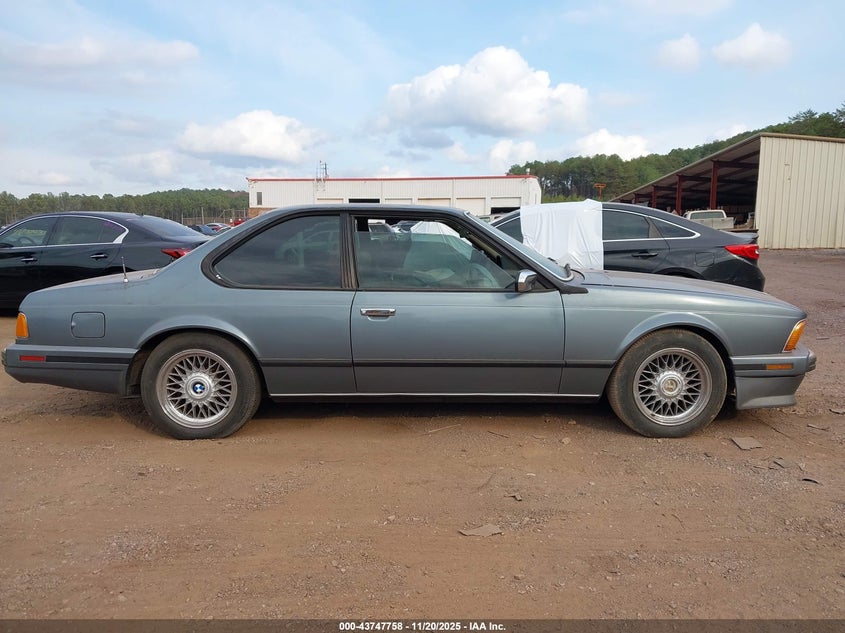 1989 BMW 635 Csi Automatic VIN: WBAEC8410K3268897 Lot: 43747758