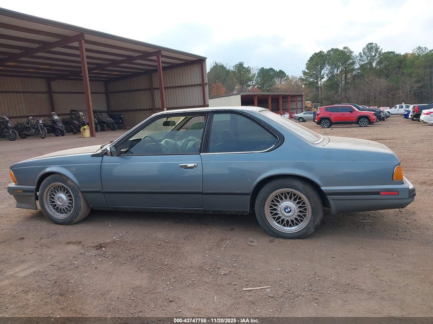 1989 BMW 635 Csi Automatic VIN: WBAEC8410K3268897 Lot: 43747758