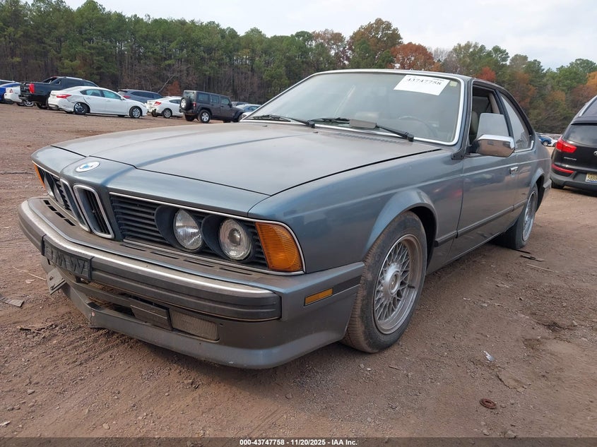 WBAEC8410K3268897 1989 BMW 6ER photo no. 2