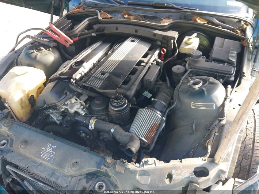 1999 BMW Z3 2.8 VIN: 4USCH3337XLF40349 Lot: 43747772