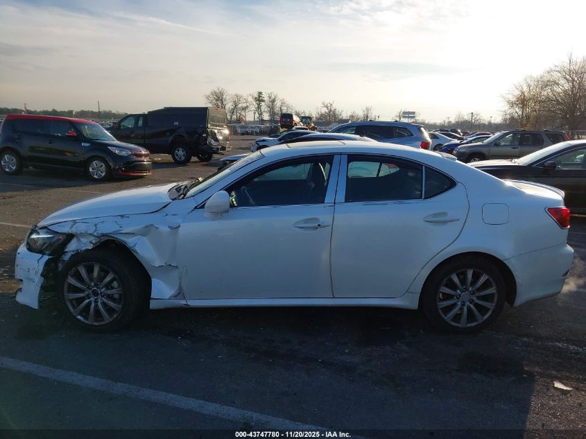 2007 Lexus Is 250 VIN: JTHCK262672018110 Lot: 43747780