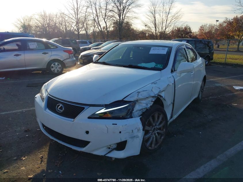 2007 Lexus Is 250 VIN: JTHCK262672018110 Lot: 43747780