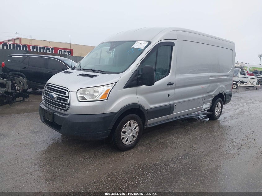 Vin: 1ftnr2cg1fka37085, lot: 44243159, ford transit-250 20152