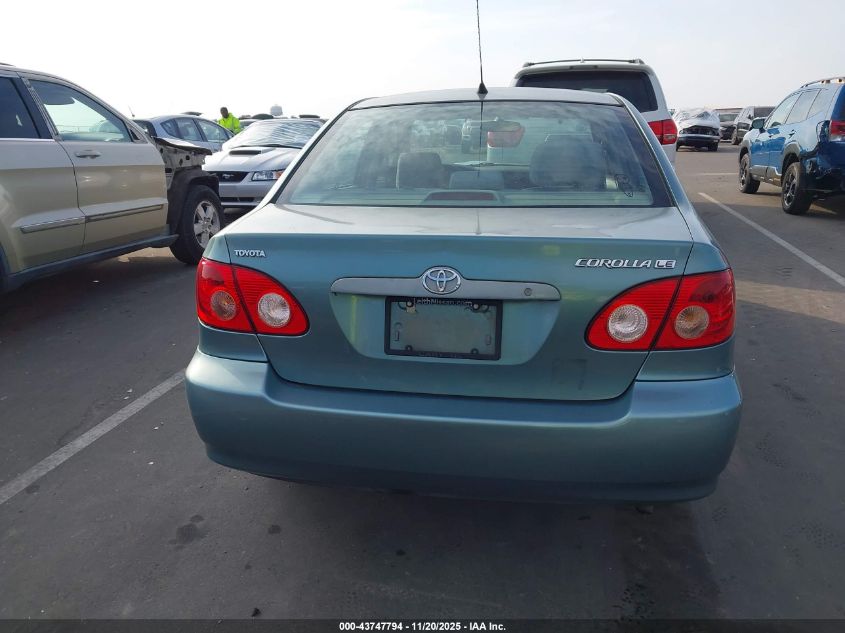 2007 Toyota Corolla Le VIN: 1NXBR32EX7Z785781 Lot: 43747794