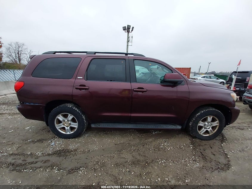 2008 Toyota Sequoia Sr5 5.7L V8 VIN: 5TDBY64A68S016588 Lot: 43747803
