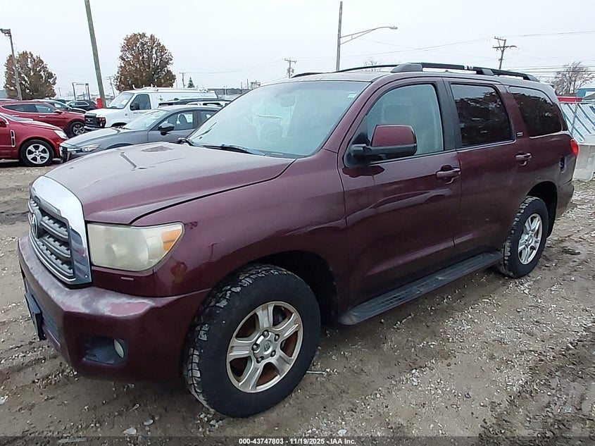 5TDBY64A68S016588 2008 TOYOTA SEQUOIA photo no. 2