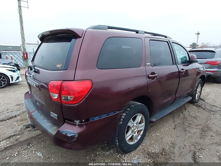 5TDBY64A68S016588 2008 TOYOTA SEQUOIA photo no. 4