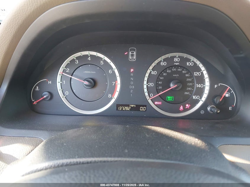 2009 Honda Accord 2.4 Lx VIN: JHMCP26359C014847 Lot: 43747808