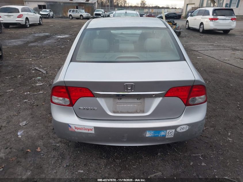 2009 Honda Civic Lx VIN: 19XFA15559E005846 Lot: 43747818