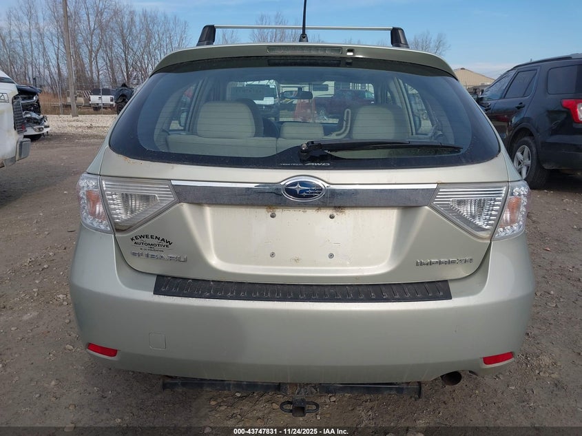 2009 Subaru Impreza 2.5I VIN: JF1GH60619G803134 Lot: 43747831