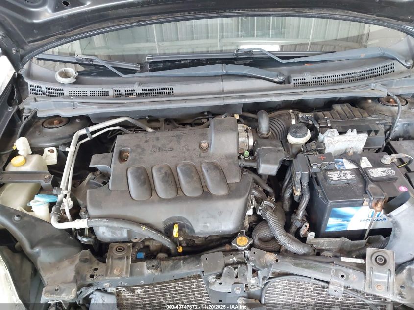 2010 Nissan Sentra 2.0Sr VIN: 3N1AB6APXAL695804 Lot: 43747873