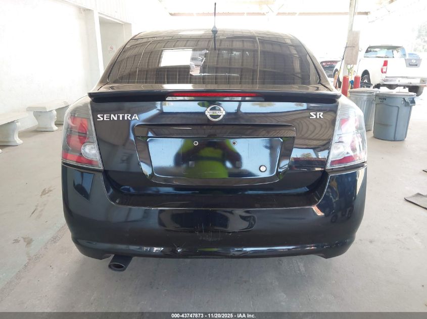 2010 Nissan Sentra 2.0Sr VIN: 3N1AB6APXAL695804 Lot: 43747873