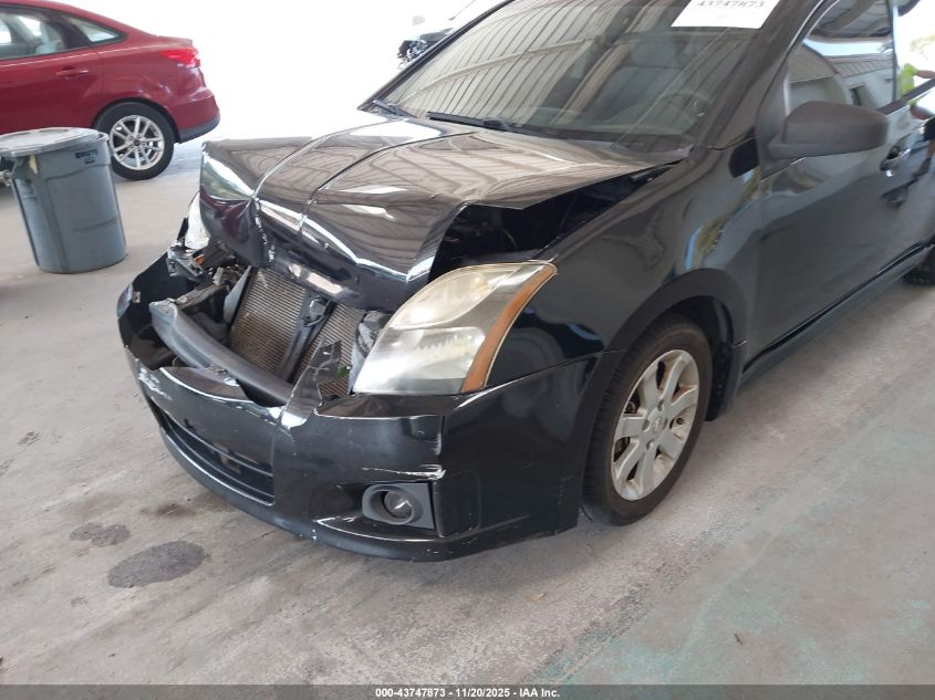 2010 Nissan Sentra 2.0Sr VIN: 3N1AB6APXAL695804 Lot: 43747873