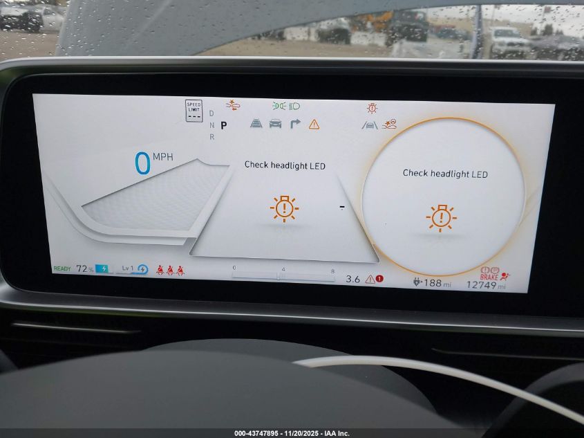 2024 Hyundai Ioniq 6 Sel VIN: KMHM34AA1RA061982 Lot: 43747895