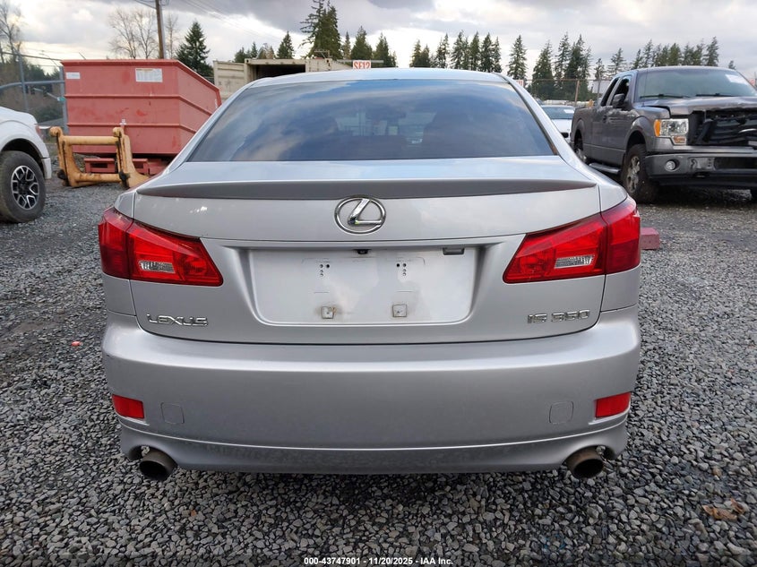 2006 Lexus Is 350 VIN: JTHBE262365006173 Lot: 43747901