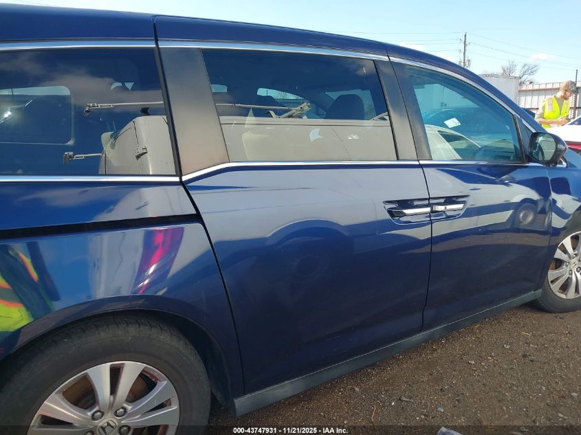 2016 Honda Odyssey Se VIN: 5FNRL5H30GB030640 Lot: 43747931