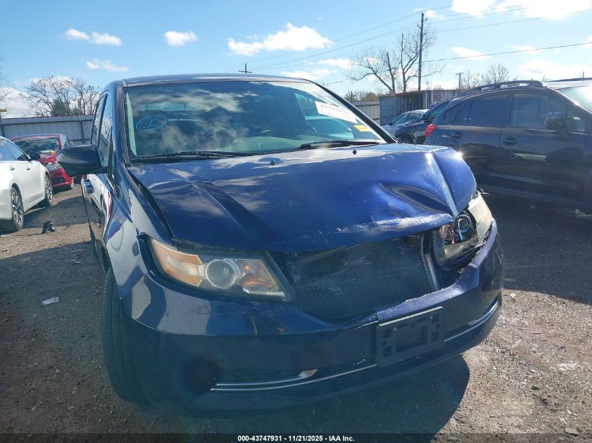 2016 Honda Odyssey Se VIN: 5FNRL5H30GB030640 Lot: 43747931