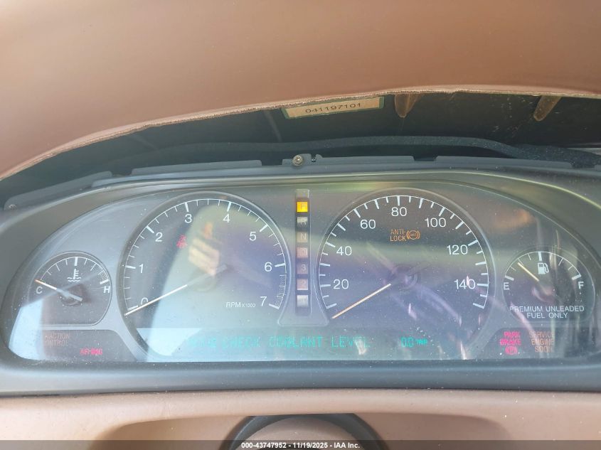 1997 Cadillac Seville Sts VIN: 1G6KY529XVU837450 Lot: 43747952