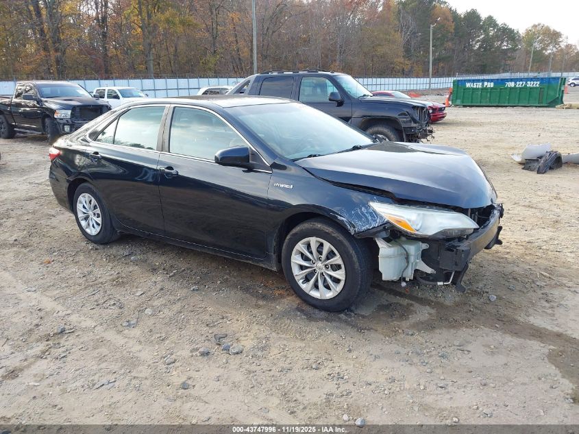 TOYOTA CAMRY HYBRID LE