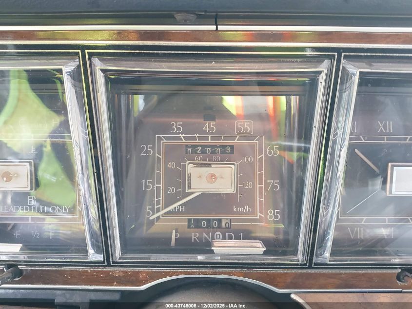 1984 Lincoln Town Car VIN: 1LNBP96F8EY706254 Lot: 43748008