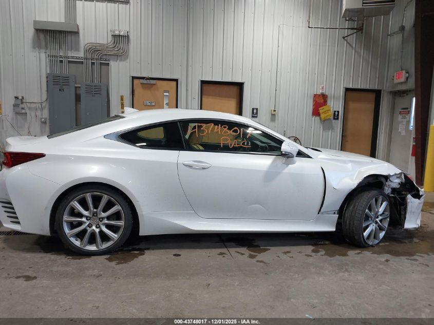 2015 Lexus Rc 350 VIN: JTHSE5BCXF5004307 Lot: 43748017