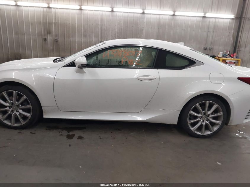 2015 Lexus Rc 350 VIN: JTHSE5BCXF5004307 Lot: 43748017