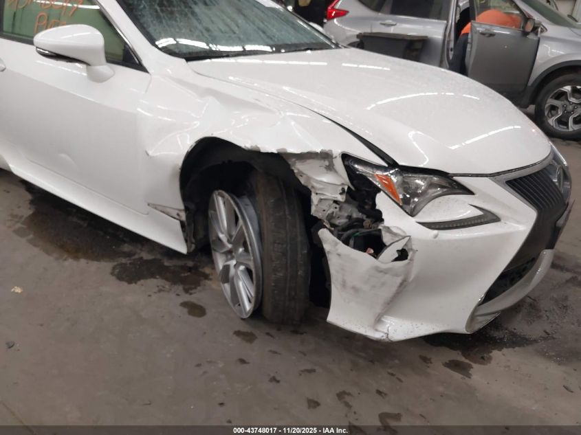 2015 Lexus Rc 350 VIN: JTHSE5BCXF5004307 Lot: 43748017
