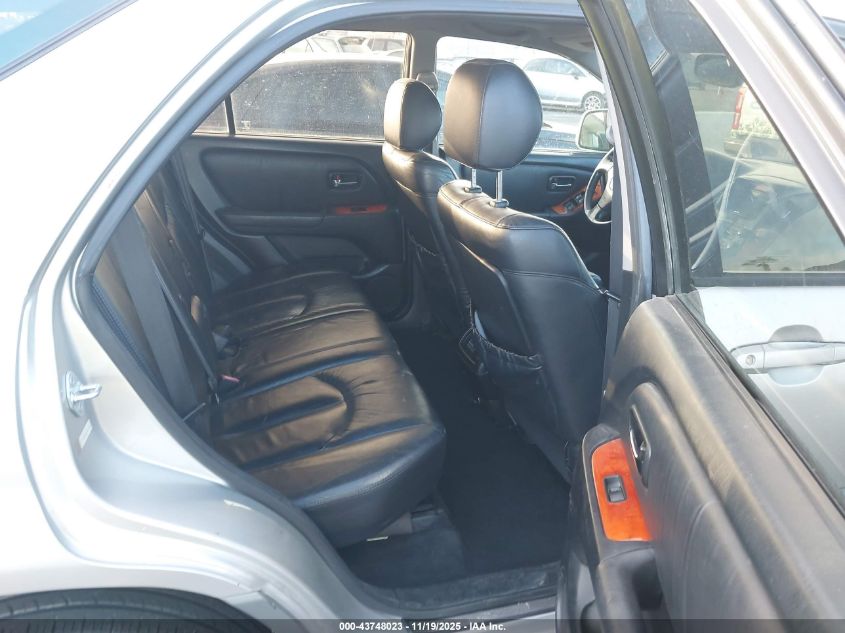 2002 Lexus Rx 300 VIN: JTJGF10U420124892 Lot: 43748023