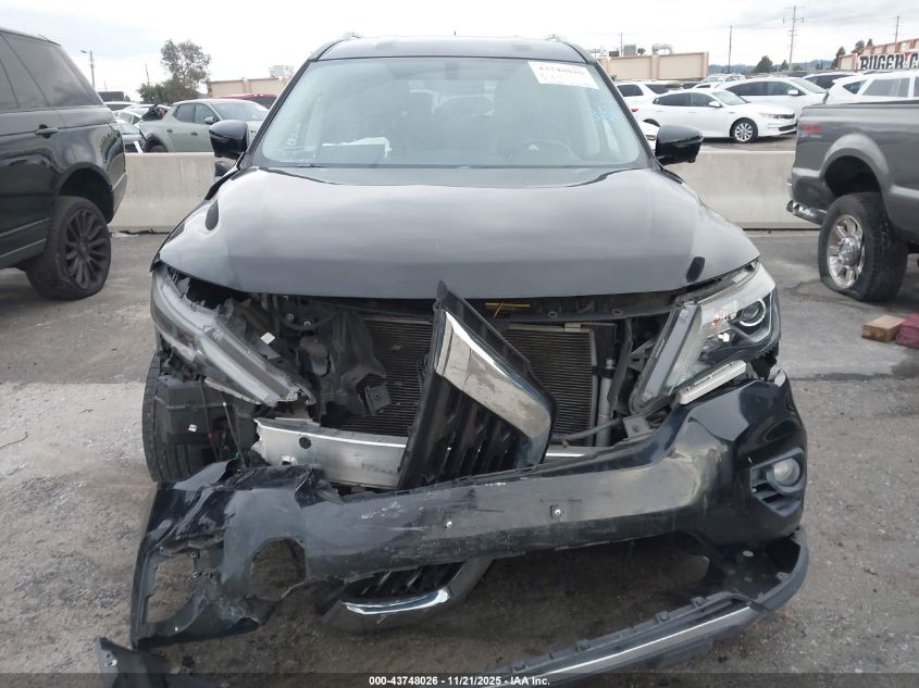 2018 Nissan Pathfinder Sl VIN: 5N1DR2MN6JC602910 Lot: 43748026