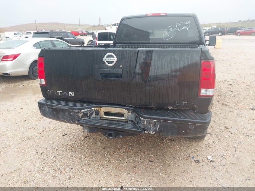 2007 Nissan Titan Xe VIN: 1N6BA06AX7N227969 Lot: 43748083