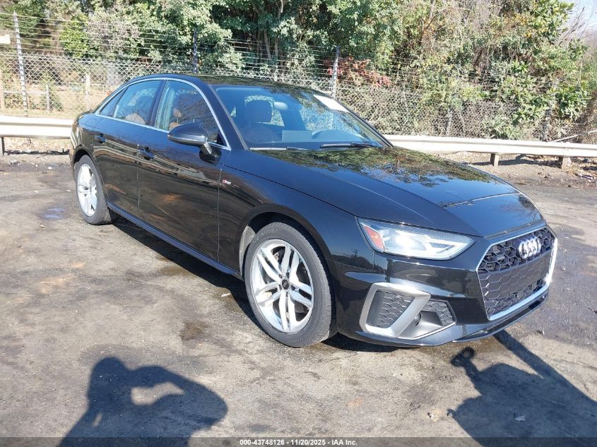 AUDI A4 PREMIUM 45 TFSI S LINE QUATTRO S TRONIC