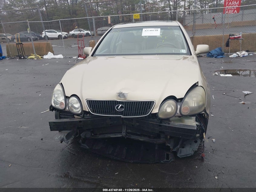 2000 Lexus Gs 400 VIN: JT8BH68X3Y0026396 Lot: 43748148