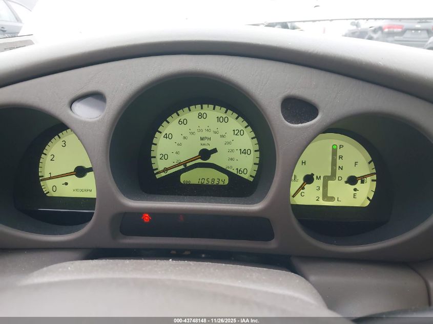 2000 Lexus Gs 400 VIN: JT8BH68X3Y0026396 Lot: 43748148