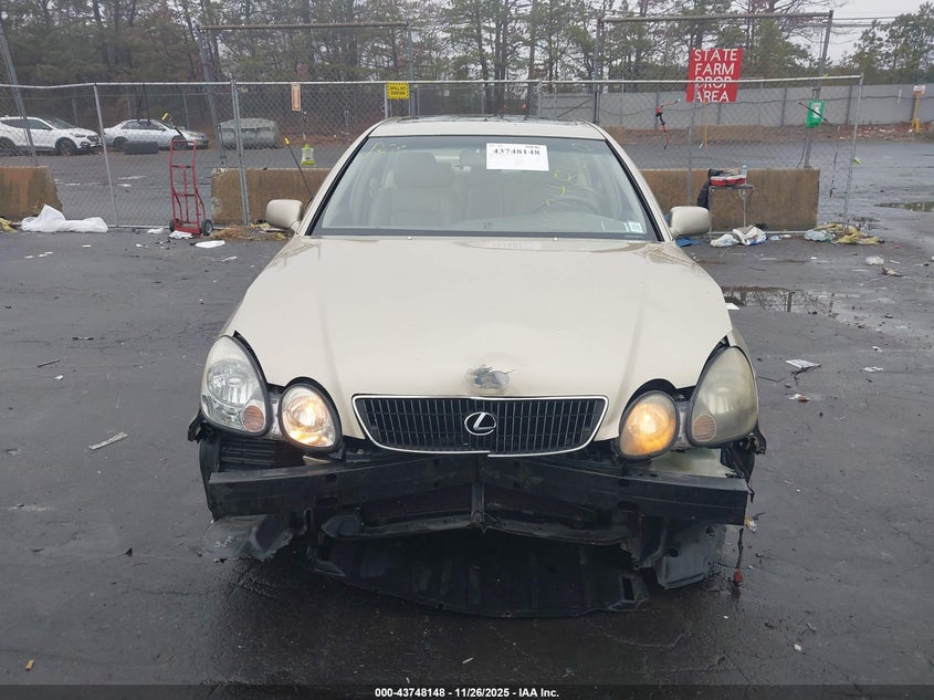 2000 Lexus Gs 400 VIN: JT8BH68X3Y0026396 Lot: 43748148