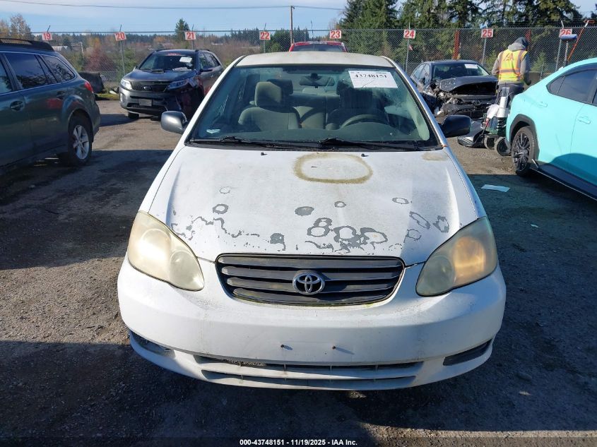 2004 Toyota Corolla Ce VIN: 1NXBR32E64Z191880 Lot: 43748151