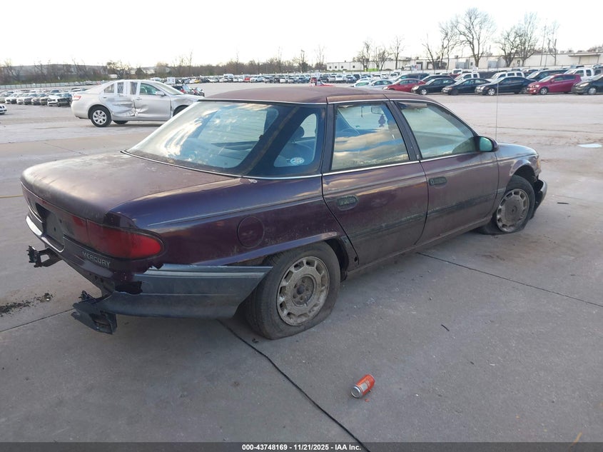 1MECM5041NA658119 1992 MERCURY SABLE photo no. 4