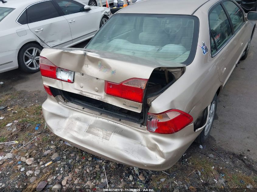 2000 Honda Accord 2.3 Se VIN: 1HGCG5672YA094612 Lot: 43748172