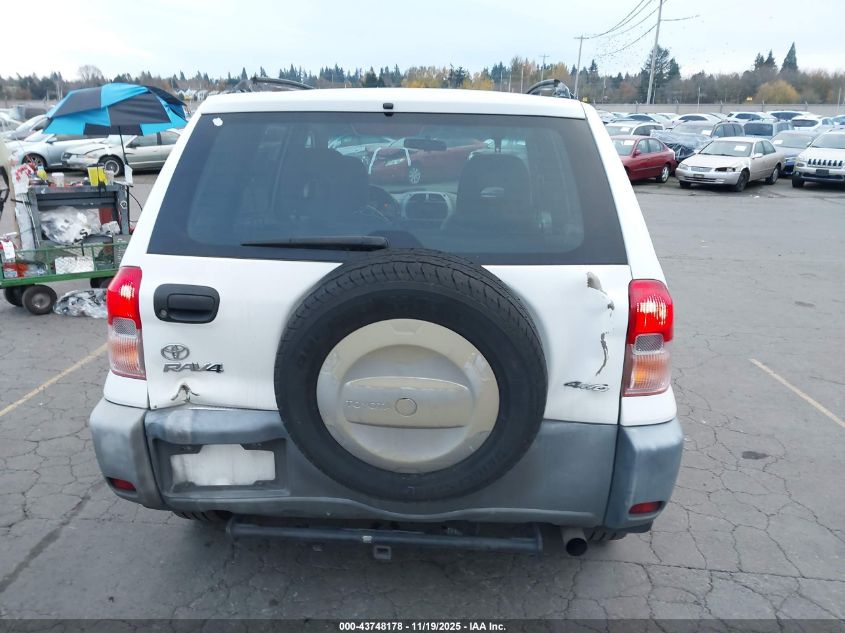 2001 Toyota Rav4 VIN: JTEHH20V210067540 Lot: 43748178