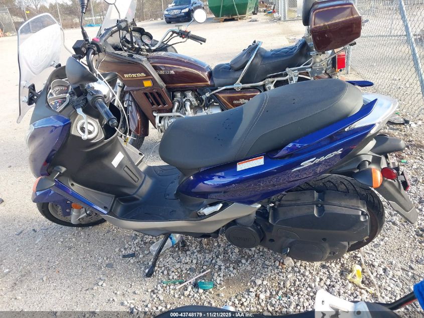 2015 Yamaha Xc155 VIN: RKRSG30Y1FA002752 Lot: 43748179